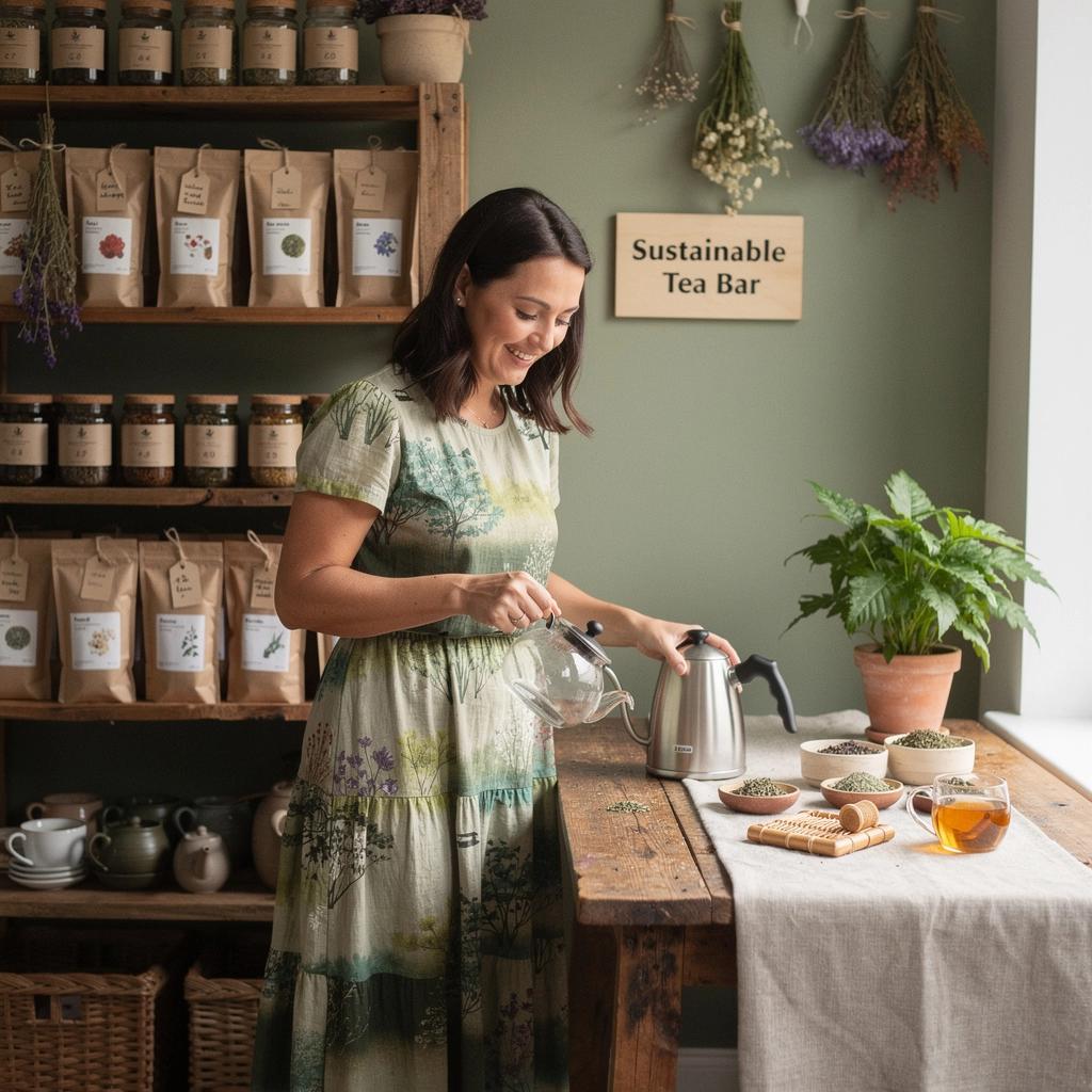 Pohár čaju z papájových listov, s citrónovými plátkami na okraji.